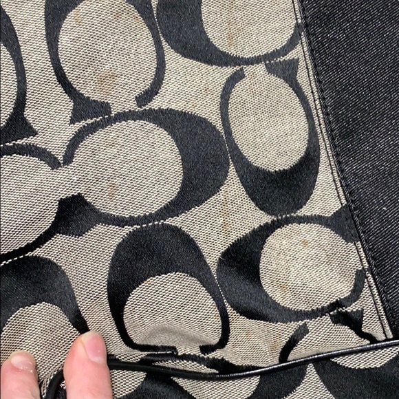 Black Coach Purse - Picture 8 of 14